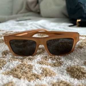 NWOT Stella Mccartney SC0105S 004 Light orange/Tan Sunglasses